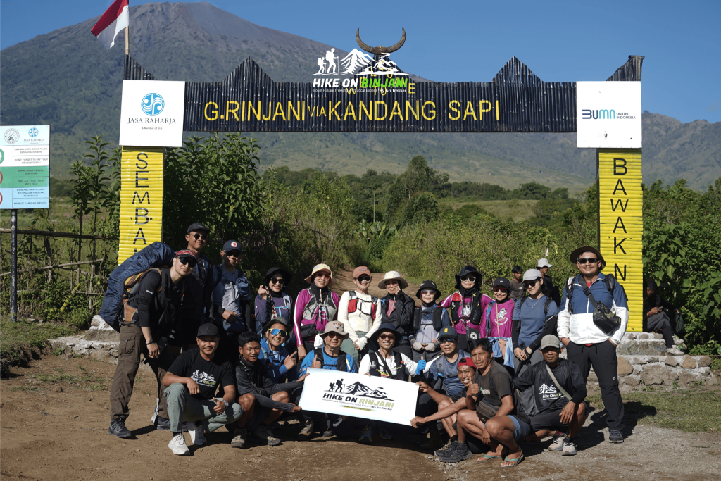mount rinjani starting point
